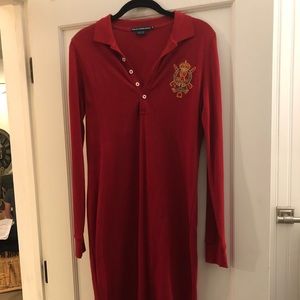 Ralph Lauren Sport midi shirt dress, Medium